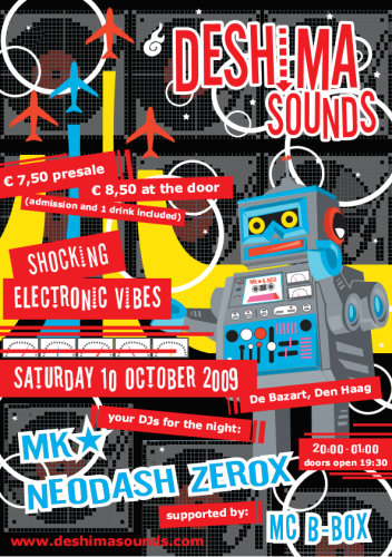 Deshima Sounds Flyer